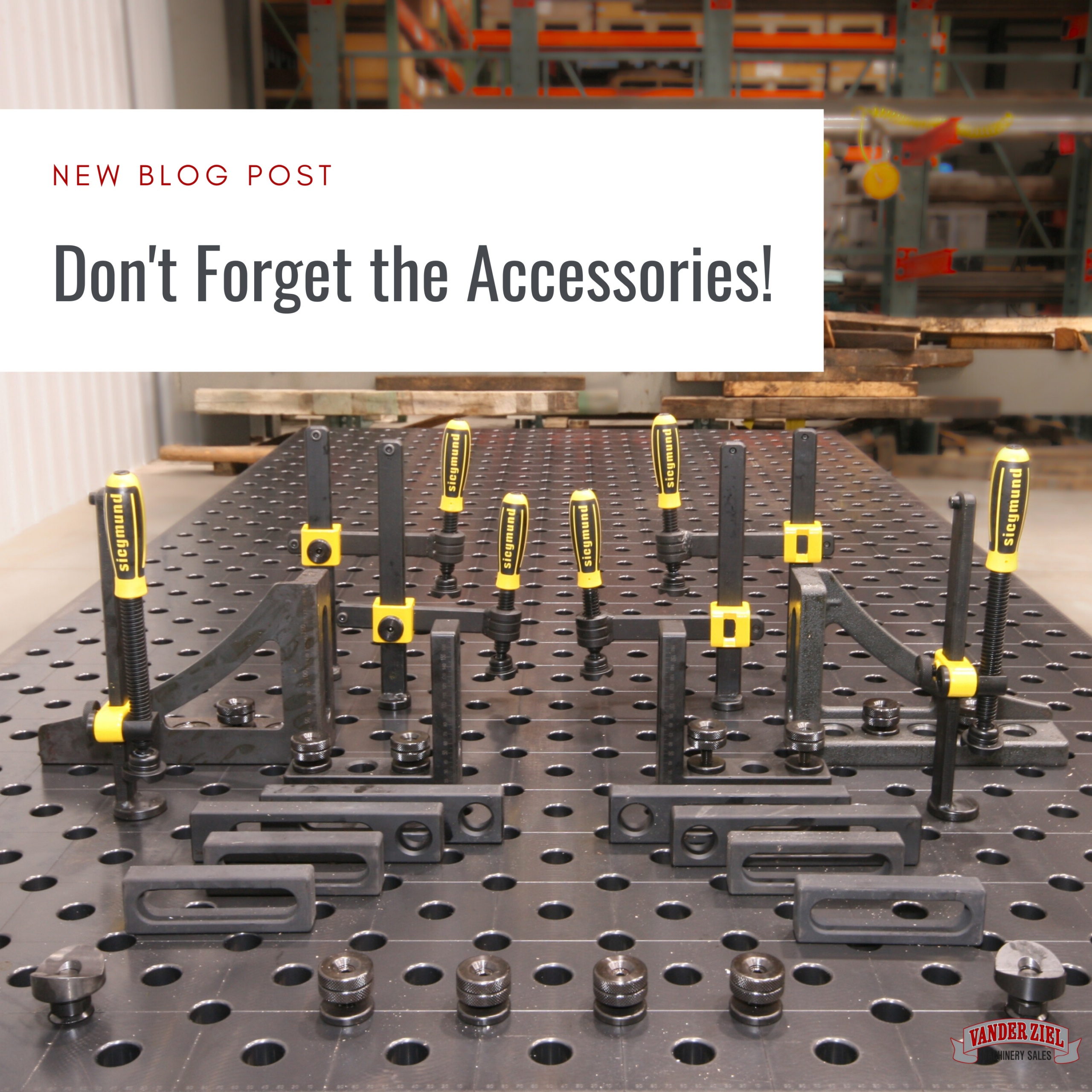 Don't Forget the Accessories for your Machine Tool Purchase